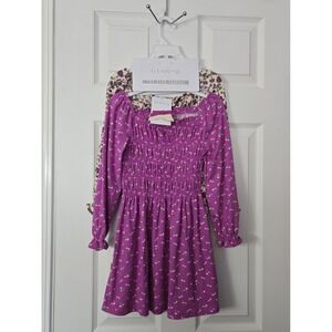 Btween Girls 2 Pack Dress set Size 5 Long Sleeve Light weight NWT